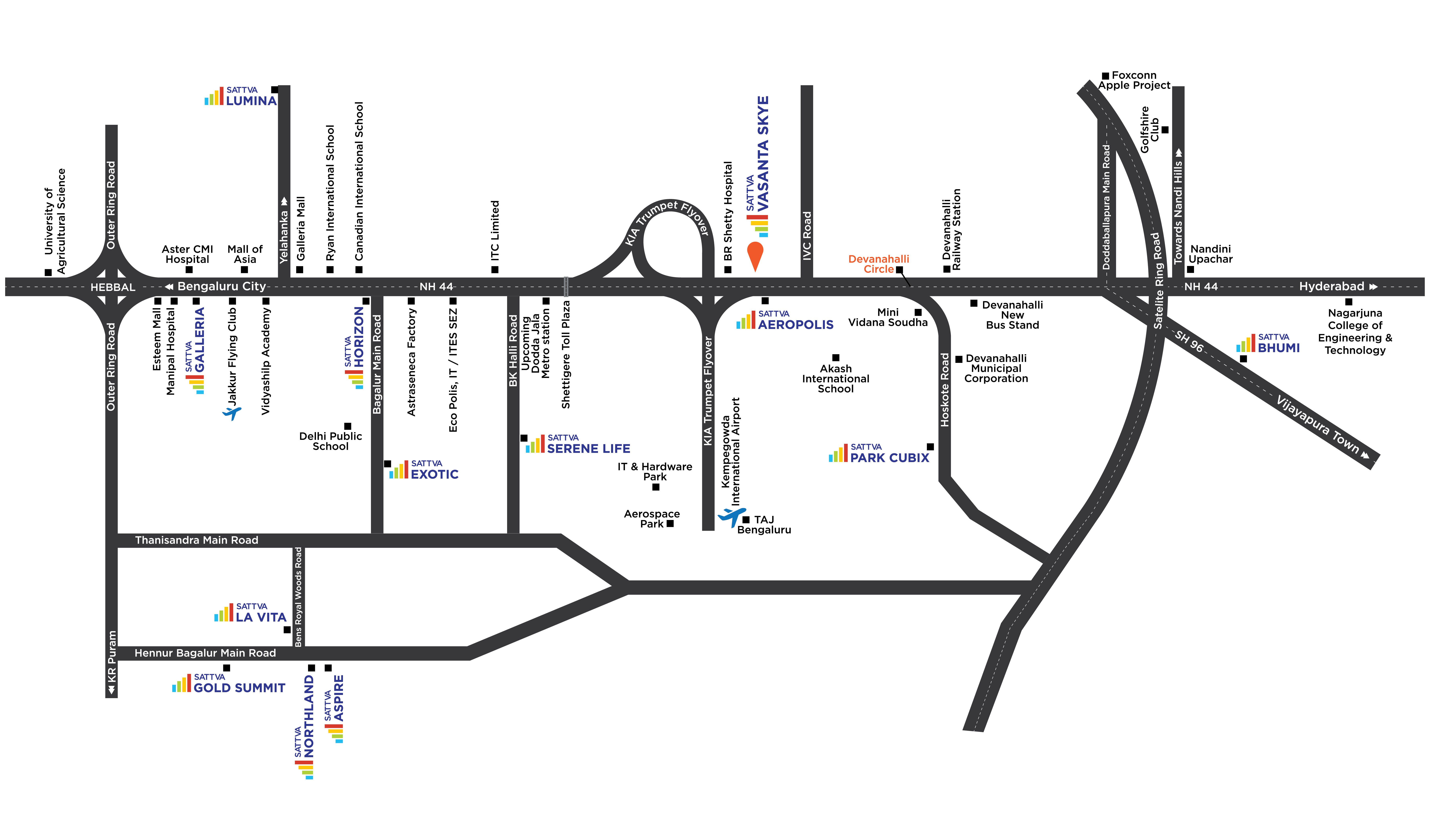 Large panoramic landscape
